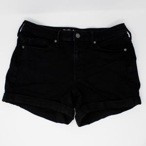 Mossimo Denim High Rise Midi Shorts Size 8